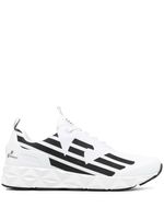Ea7 Emporio Armani baskets bicolores - Blanc