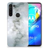 Smartphone hoesje Motorola Moto G8 Power Painting Grey
