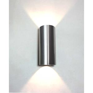Artdelight Buitenlamp up/downBrody alu - 7cm - WL BRODY2 ALU