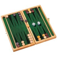 Houten Backgammon