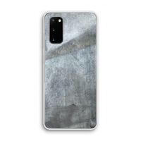 Grey Stone: Samsung Galaxy S20 Transparant Hoesje