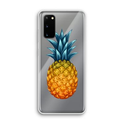 Grote ananas: Samsung Galaxy S20 Transparant Hoesje