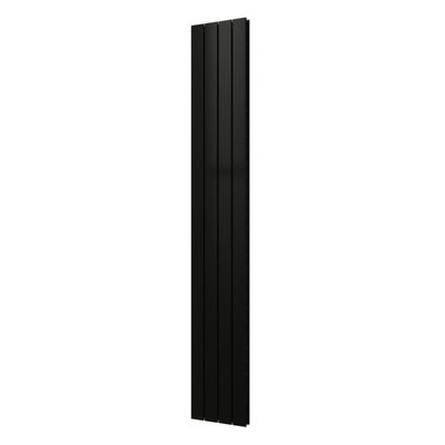 Designradiator Plieger Cavallino Retto Dubbel 905 Watt Middenaansluiting 200x29,8 cm Antraciet Metallic