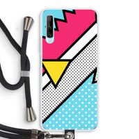 Pop Art #3: Huawei P Smart Pro Transparant Hoesje met koord