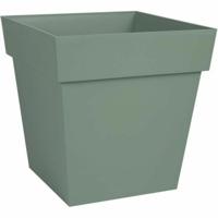 Bloempot EDA Tuscany Groen Plastic Vierkant 32 x 32 x 32 cm
