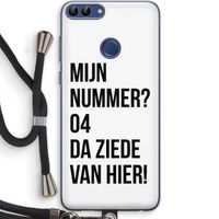 Da ziede van hier: Huawei P Smart (2018) Transparant Hoesje met koord