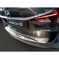 RVS Bumper beschermer passend voor Mazda 6 III GJ combi 2012- 'Ribs' (Lange versie) AV235293