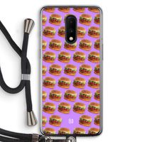 Giants: OnePlus 7 Transparant Hoesje met koord