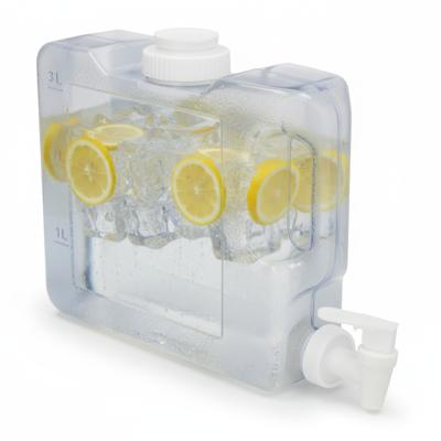 Gerimport Drank / Water dispenser tap - 4 Liter - kunststof - 37 x 12 x 16