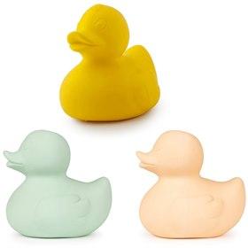 Natuurrubber Badspeeltje Eend