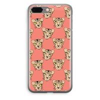 Tijger: iPhone 8 Plus Transparant Hoesje Tijger: iPhone 8 Plus Transparant Hoesje
