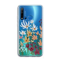 Painted wildflowers: Huawei P20 Lite (2019) Transparant Hoesje