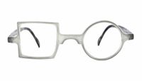 Leesbril Leesbril Readloop Patchwork-Grijs/Zwart-+3.50 | Sterkte: +3.50 | Kleur: Grijs