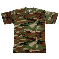 Camouflage shirt heren - thumbnail