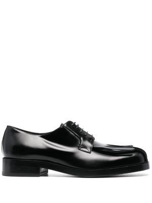 Raf Simons derbies à bout carré - Noir