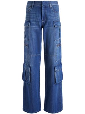 alice + olivia jean ample Cay à poches cargo - Bleu