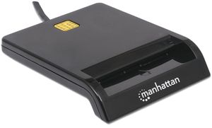 Manhattan 102049 Binnen USB 2.0 Zwart smart card reader