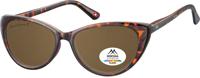 Zonnebril montana met bruin polar glas turtle