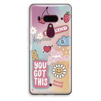 Positivity: HTC U12+ Transparant Hoesje