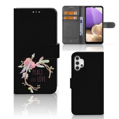 Samsung Galaxy A32 4G Leuk Hoesje Boho Text Samsung Galaxy A32 4G Leuk Hoesje Boho Text