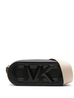 Michael Michael Kors appliqué-logo leather bag - Noir