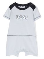 BOSS Kidswear combinaison à logo imprimé - Noir