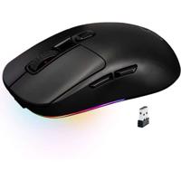 Competitieve gamingmuis - Bedraad of draadloos - The G-Lab - KULT-TITAN - RGB - 12000 DPI - Zwart