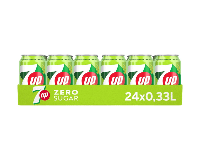 Seven Up free blik (24x 33cl)