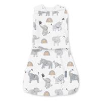 INGENUITY, Swaddling Bag, olifantenslaapzak, voor het tussenseizoen TOG 1. Verstelbaar van 3 tot 6 maanden, Oeko-Tex gecertificeerd - thumbnail