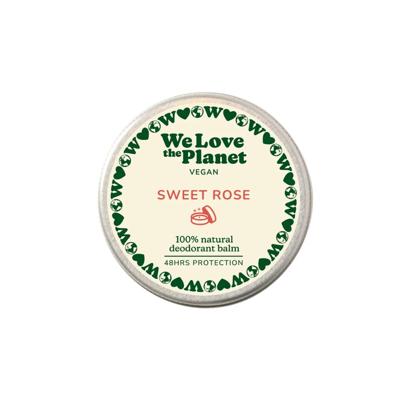 We Love the Planet Sweet Rose Vegan Deodorant Balm