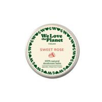 We Love the Planet Sweet Rose Vegan Deodorant Balm