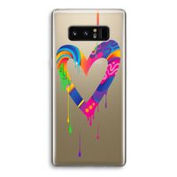 Melts My Heart: Samsung Galaxy Note 8 Transparant Hoesje
