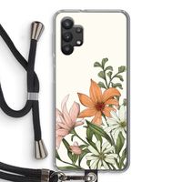 Floral bouquet: Samsung Galaxy A32 5G Transparant Hoesje met koord