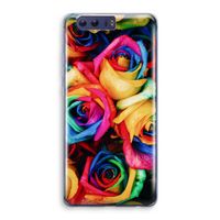 Neon bloemen: Honor 9 Transparant Hoesje