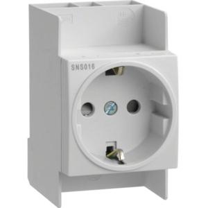 Hager SNS016 Stopcontact (inbouw) Veiligheidsklasse II Wit