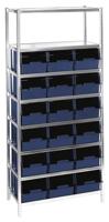 Raaco Rek met 18x bak 9-2800 galva/bl 18-40 - 181174 - 181174
