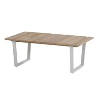 Cricket coffeetable teak top 120 x 70 cm - 4so