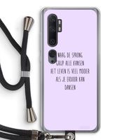 Sprong: Xiaomi Mi Note 10 Pro Transparant Hoesje met koord