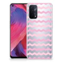 OPPO A93 5G | TPU bumper | Waves Roze