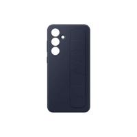 Custodia in silicone con cinturino per Samsung Galaxy S24 FE blu scuro