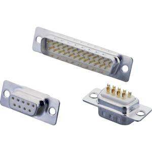 W & P Products 105-09-2-3-0 D-sub female connector 180 ° Aantal polen: 9 Soldeerkelk 1 stuk(s)