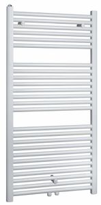 Heka Sierradiator Wit 1185X450 Midden/Onder Aansluiting Aqua Splash