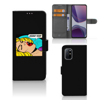 OnePlus 8T Wallet Case met Pasjes Popart Oh Yes