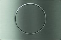 Geberit Sigma 10 bedieningspaneel rvs geborsteld RVS voor Sigma reservoirs 8cm (UP720) en 12cm (UP320)