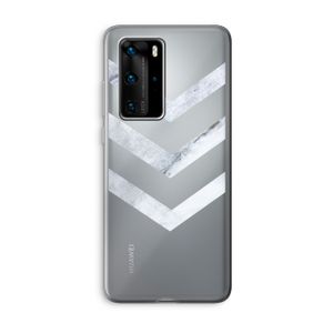 Marmeren pijlen: Huawei P40 Pro Transparant Hoesje