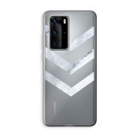 Marmeren pijlen: Huawei P40 Pro Transparant Hoesje