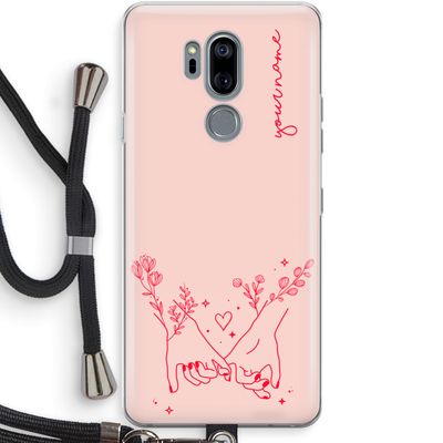 Best Friends: LG G7 Thinq Transparant Hoesje met koord