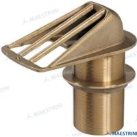 Pasacascos bronce naval GS30606 - PASACASCO H.F. BRONCE C/REJILLA 2"" 1/2""