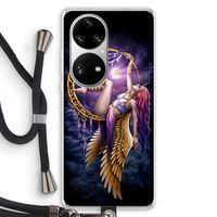 Aerial Angel: Huawei P50 Pro Transparant Hoesje met koord