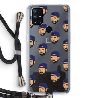 Drake Away: OnePlus Nord N10 5G Transparant Hoesje met koord